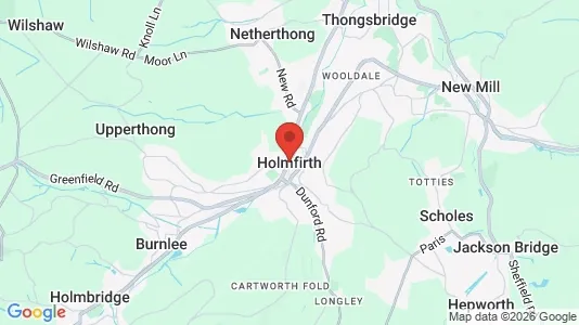 Houses for rent i Holmfirth - West Yorkshire - kort over placeringen