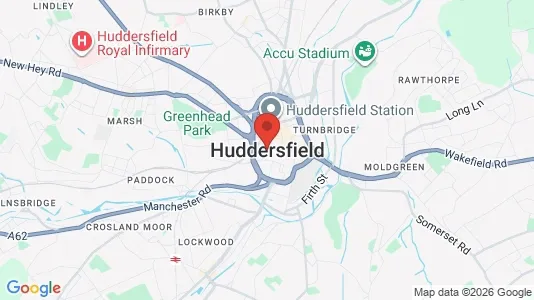 Apartments for rent in Huddersfield - West Yorkshire - Photo from Google Street View