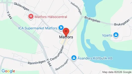 Apartments for rent i Sundsvall - kort over placeringen