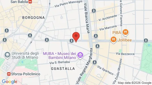 Rooms for rent i Milano Zona 1 - Centro storico - kort over placeringen