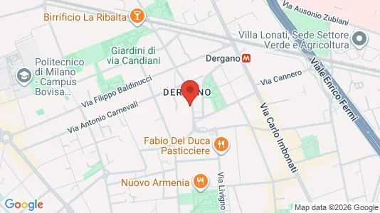Apartments for rent i Milano Zona 9 - Porta Garibaldi, Niguarda - kort over placeringen