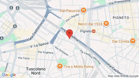 Apartments for rent i Roma Municipio VII – Appio-Latino/Tuscolano/Cinecittà - kort over placeringen
