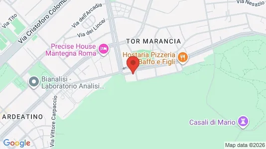 Apartments for rent i Roma Municipio VIII – Appia Antica - kort over placeringen
