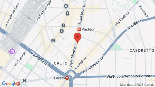Apartments for rent i Milano Zona 2 - Stazione Centrale, Gorla, Turro, Greco, Crescenzago - kort over placeringen
