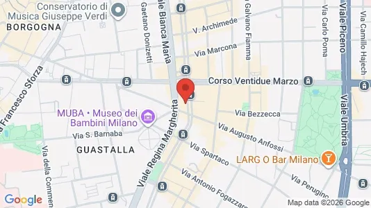 Rooms for rent i Milano Zona 4 - Vittoria, Forlanini - kort over placeringen