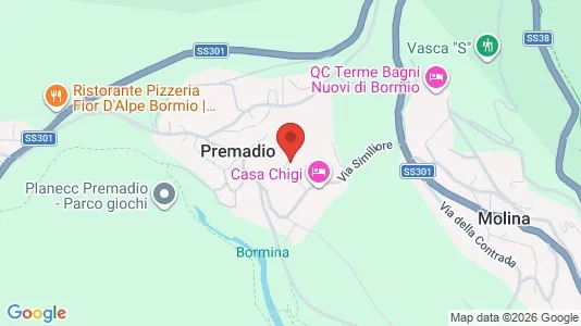 Apartments for rent i Valdidentro - kort over placeringen