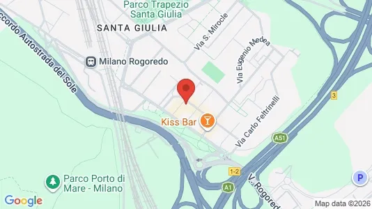 Apartments for rent i Milano Zona 4 - Vittoria, Forlanini - kort over placeringen