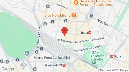 Rooms for rent i Milano Zona 9 - Porta Garibaldi, Niguarda - kort over placeringen
