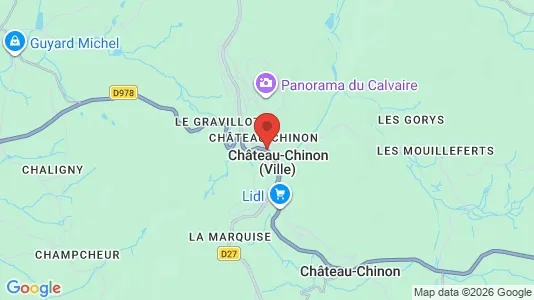 Apartments for rent in Château-Chinon (Ville) - Photo from Google Street View