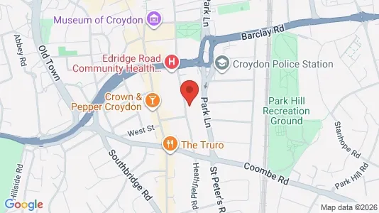 Apartments for rent i Croydon - Surrey - kort over placeringen