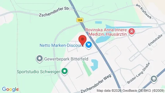 Apartments for rent i Anhalt-Bitterfeld - kort over placeringen