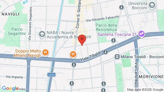 Apartments for rent i Milano Zona 5 - Vigentino, Chiaravalle, Gratosoglio - kort over placeringen