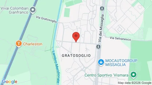 Rooms for rent i Milano Zona 5 - Vigentino, Chiaravalle, Gratosoglio - kort over placeringen