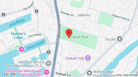 Apartments for rent i Salford - Lancashire - kort over placeringen