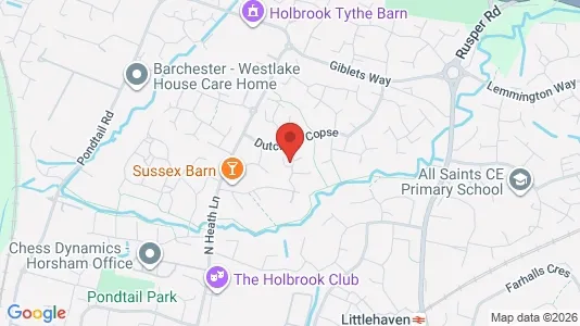 Apartments for rent in Horsham - West Sussex - Photo from Google Street View