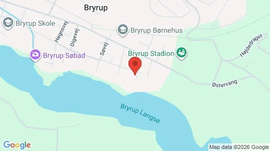 Apartments for rent i Bryrup - kort over placeringen