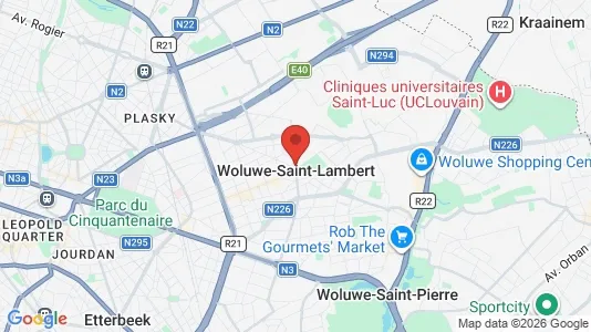 Apartments for rent in Brussels Sint-Lambrechts-Woluwe - Photo from Google Street View