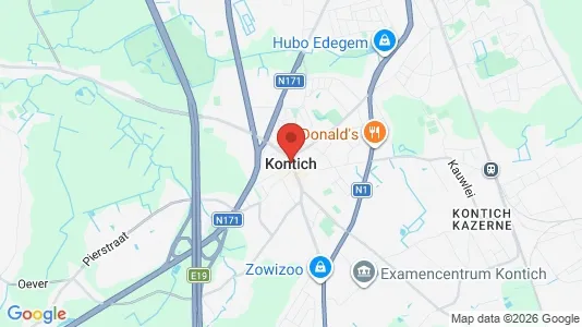 Apartments for rent in Kontich - Photo from Google Street View