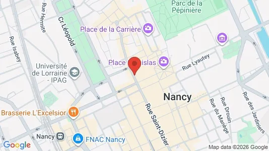 Apartments for rent in Nancy - Photo from Google Street View