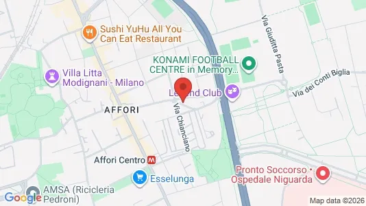 Rooms for rent i Milano Zona 9 - Porta Garibaldi, Niguarda - kort over placeringen