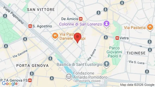Apartments for rent i Milano Zona 1 - Centro storico - kort over placeringen