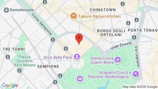 Apartments for rent i Milano Zona 1 - Centro storico - kort over placeringen
