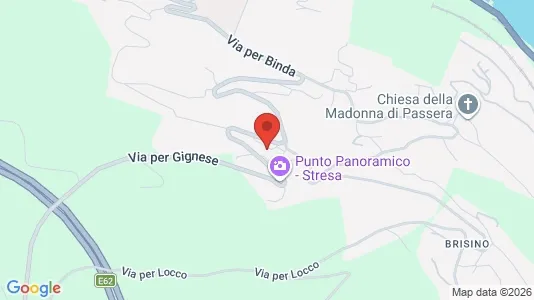 Apartments for rent i Stresa - kort over placeringen