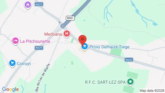 Apartments for rent i Jalhay - kort over placeringen