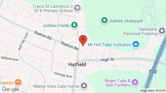 Apartments for rent i Doncaster - South Yorkshire - kort over placeringen