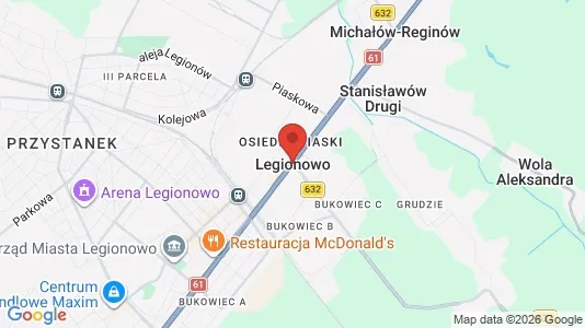 Apartments for rent in Legionowski - Photo from Google Street View