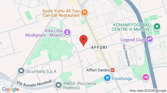 Apartments for rent i Milano Zona 9 - Porta Garibaldi, Niguarda - kort over placeringen