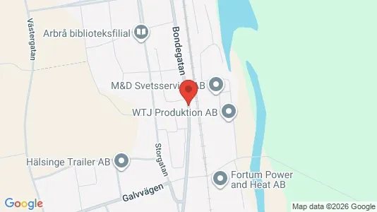 Rooms for rent i Bollnäs - kort over placeringen