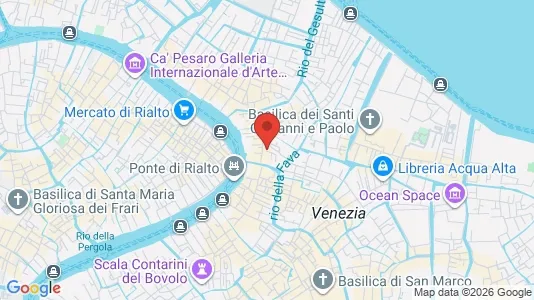 Apartments for rent i Venice - kort over placeringen