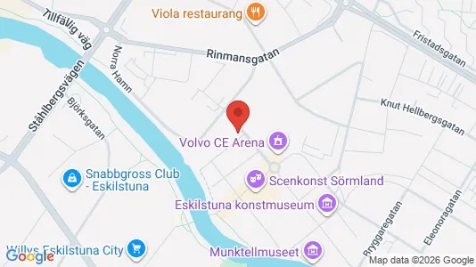 Apartments for rent i Eskilstuna - kort over placeringen