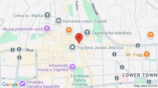 Apartments for rent i Sljeme (Medvednica-Tomislavac) - kort over placeringen