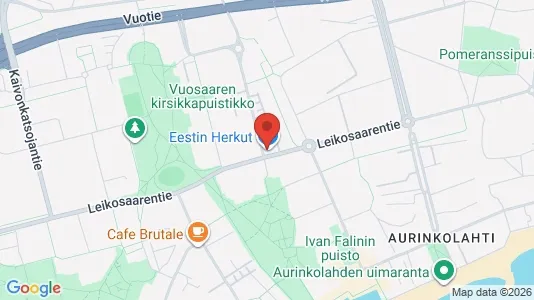 Apartments for rent i Helsinki Itäinen - kort over placeringen