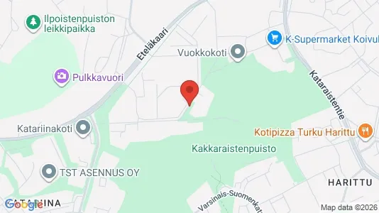 Apartments for rent i Turku - kort over placeringen
