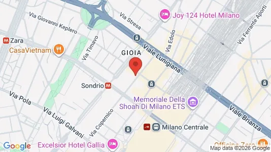 Apartments for rent i Milano Zona 2 - Stazione Centrale, Gorla, Turro, Greco, Crescenzago - kort over placeringen