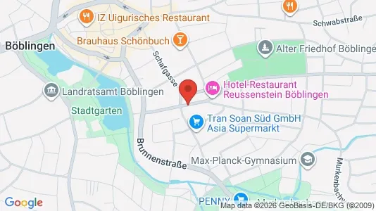 Apartments for rent i Biccari - kort over placeringen
