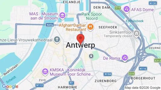 Rooms for rent in Stad Antwerp - Photo from Google Street View
