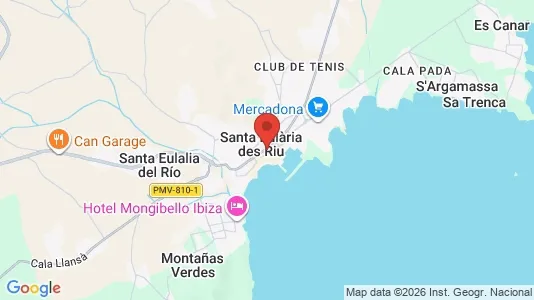 Houses for rent in Santa Eulària des Riu - Photo from Google Street View
