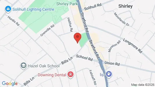 Apartments for rent i Birmingham - West Midlands - kort over placeringen