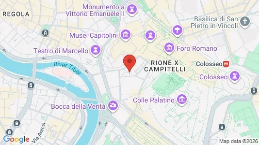 Apartments for rent i Roma Municipio I – Centro Storico - kort over placeringen