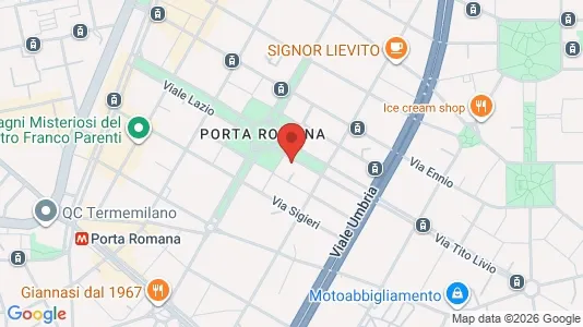 Apartments for rent i Milano Zona 4 - Vittoria, Forlanini - kort over placeringen