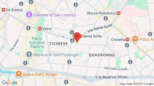 Apartments for rent i Milano Zona 1 - Centro storico - kort over placeringen
