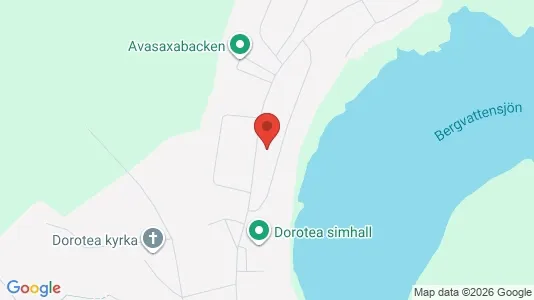 Apartments for rent i Dorotea - kort over placeringen