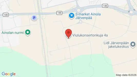 Apartments for rent i Järvenpää - kort over placeringen