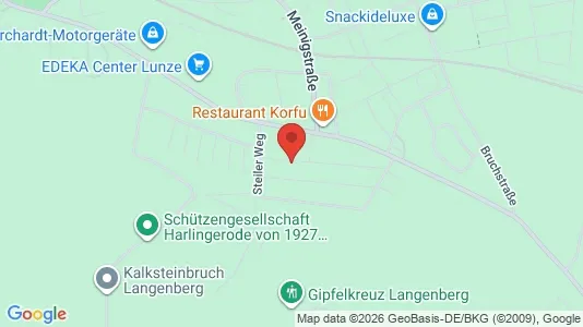 Apartments for rent i Goslar - kort over placeringen