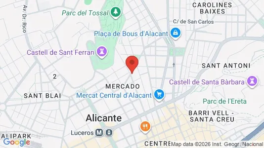 Apartments for rent in Alicante/Alacant - Photo from Google Street View