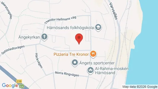 Apartments for rent i Härnösand - kort over placeringen